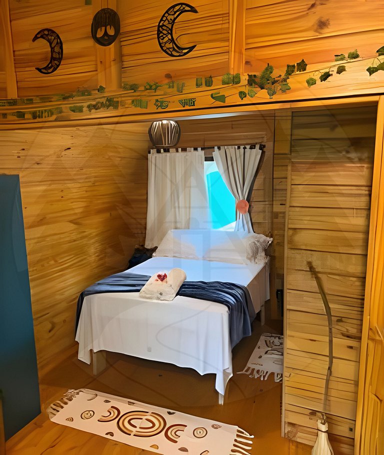 Cabana Lago Encantado Hidromassagem/Café da Manhã