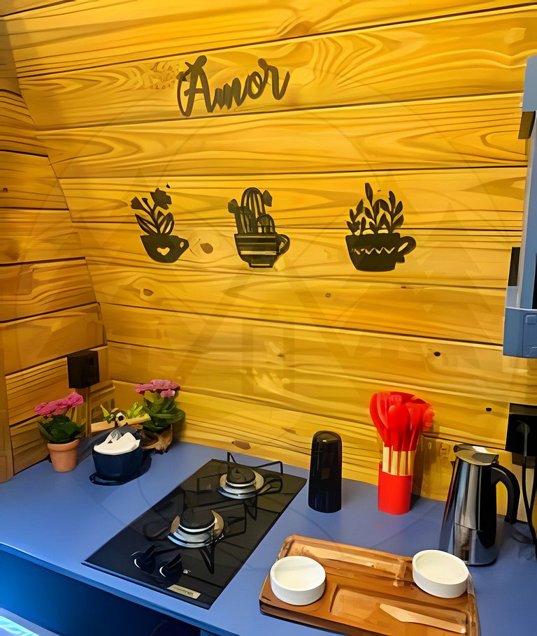 Cabana do Bosque com Hidromassagem e Café da manhã