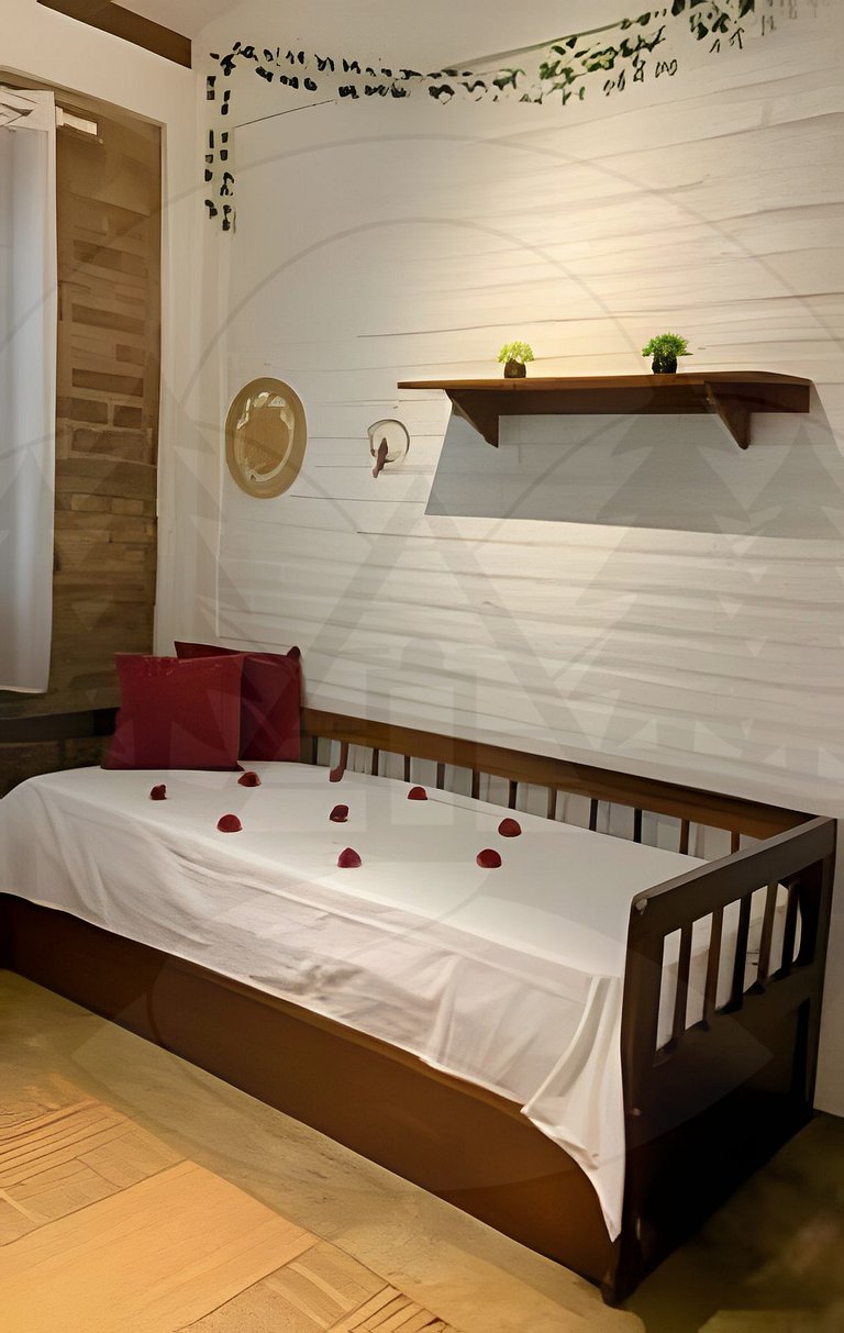 Refúgio com Hidro e Lareira na Serra da Cantareira