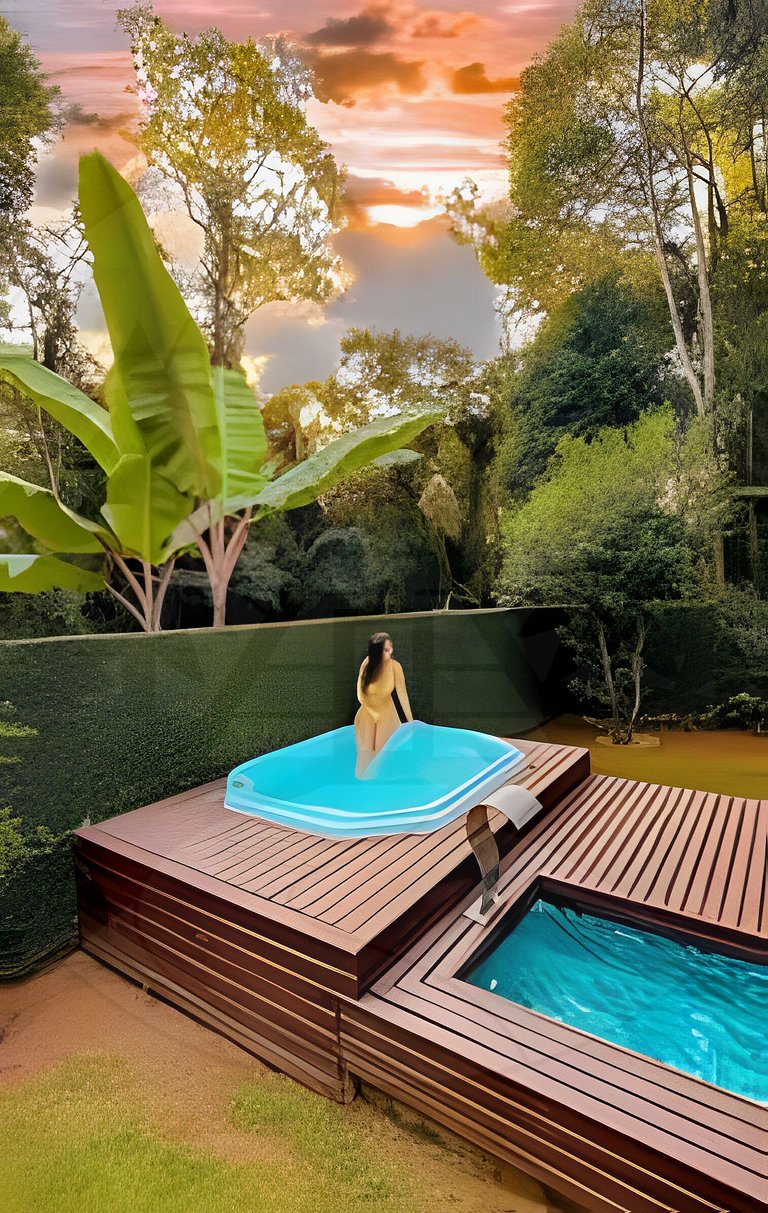 Refúgio com Hidro e Lareira na Serra da Cantareira