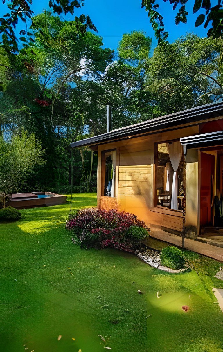 Refúgio com Hidro e Lareira na Serra da Cantareira