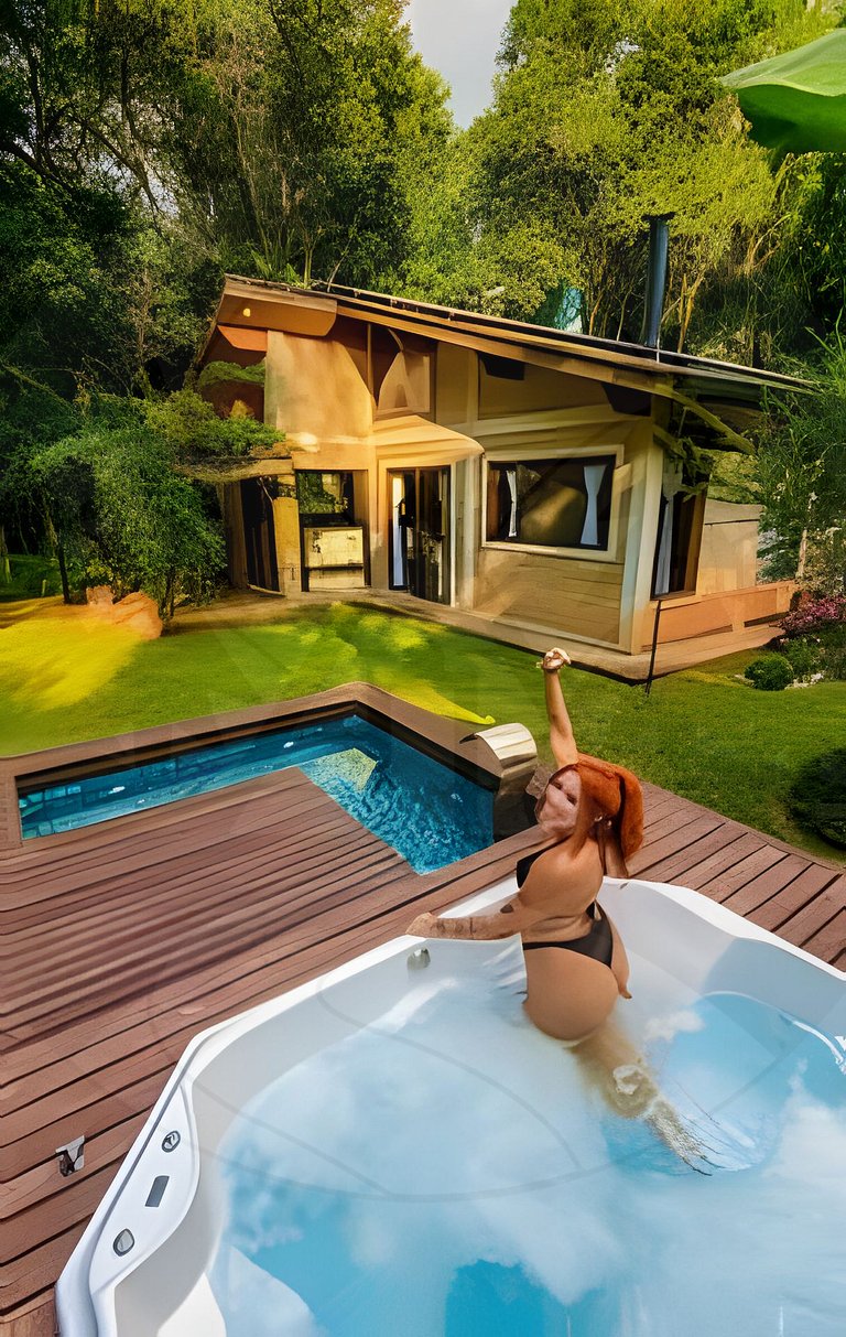 Refúgio com Hidro e Lareira na Serra da Cantareira