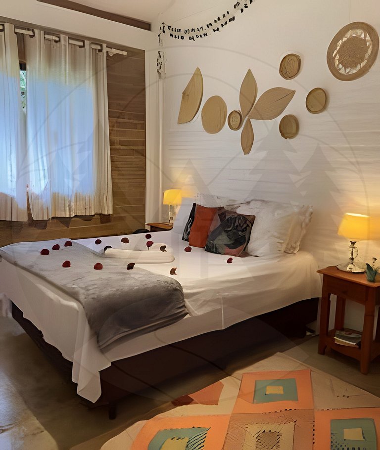 Refúgio com Hidro e Lareira na Serra da Cantareira