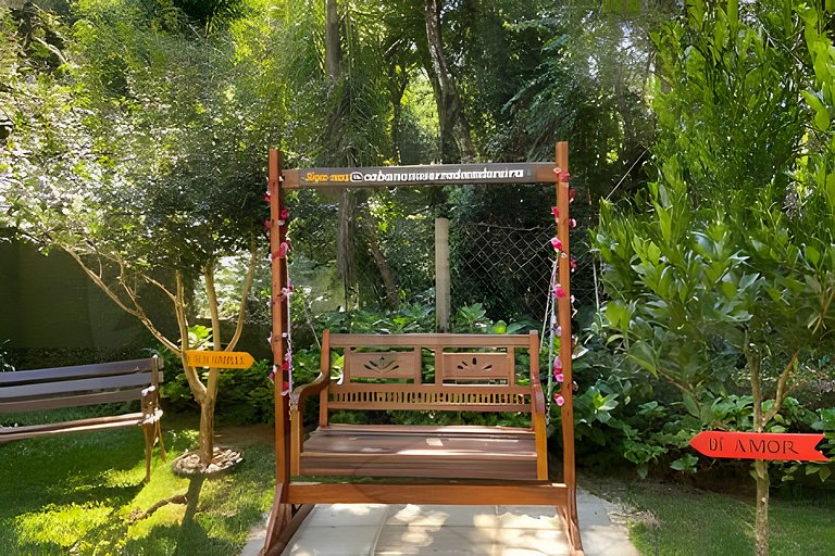 Refúgio com Hidro e Lareira na Serra da Cantareira