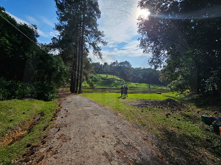 Cabana do Bosque com Hidromassagem e Café da manhã