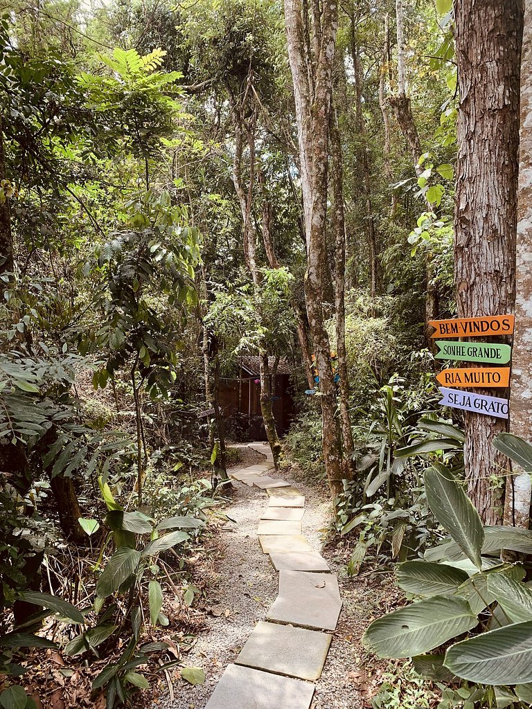Cabana na Serra da Cantareira com Hidro e Lareira