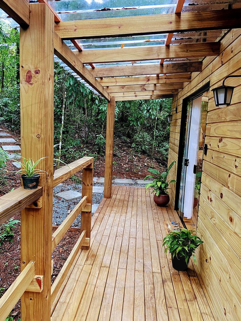 Cabana na Serra da Cantareira com Hidro e Lareira