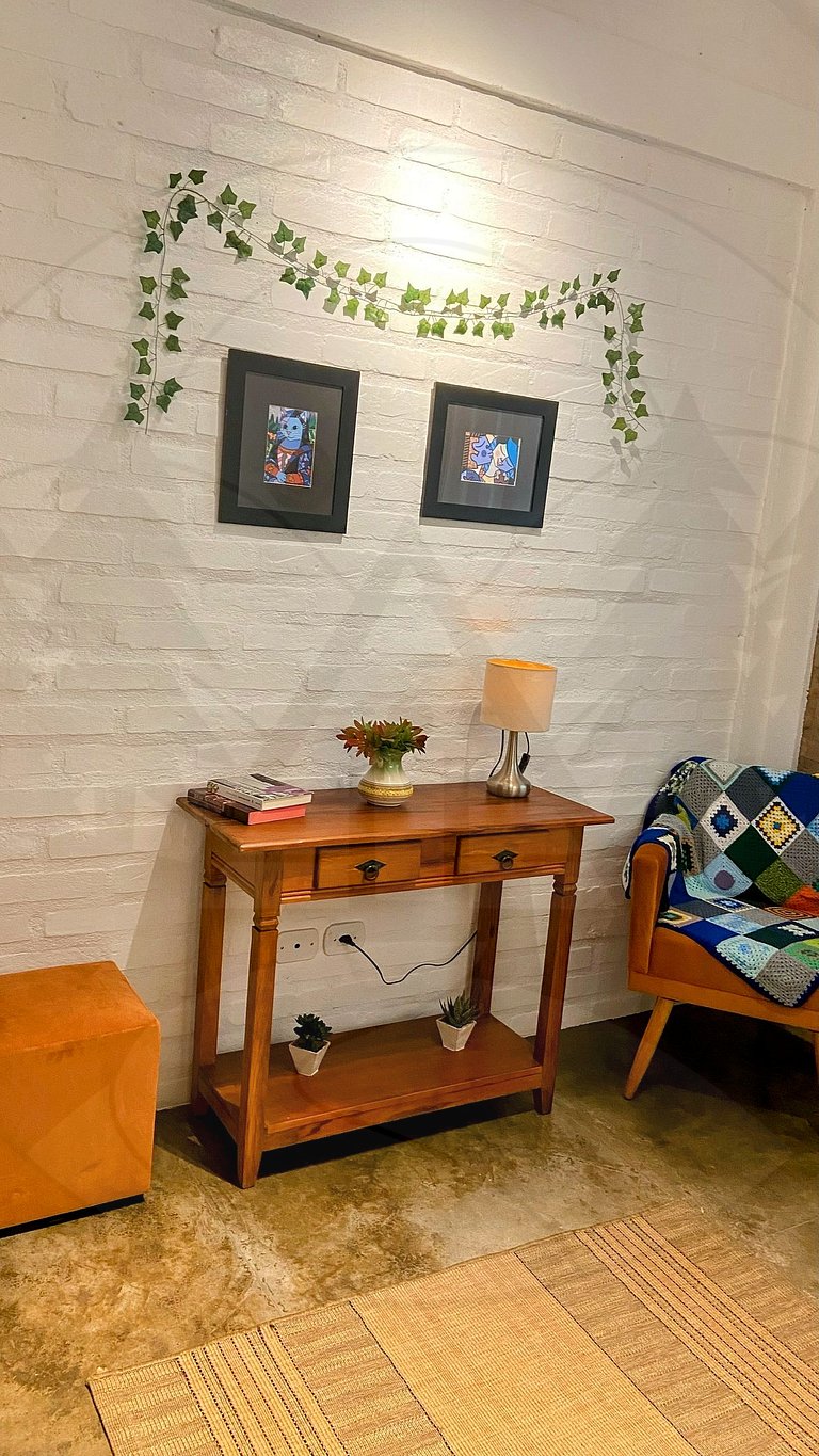 Refúgio com Hidro e Lareira na Serra da Cantareira