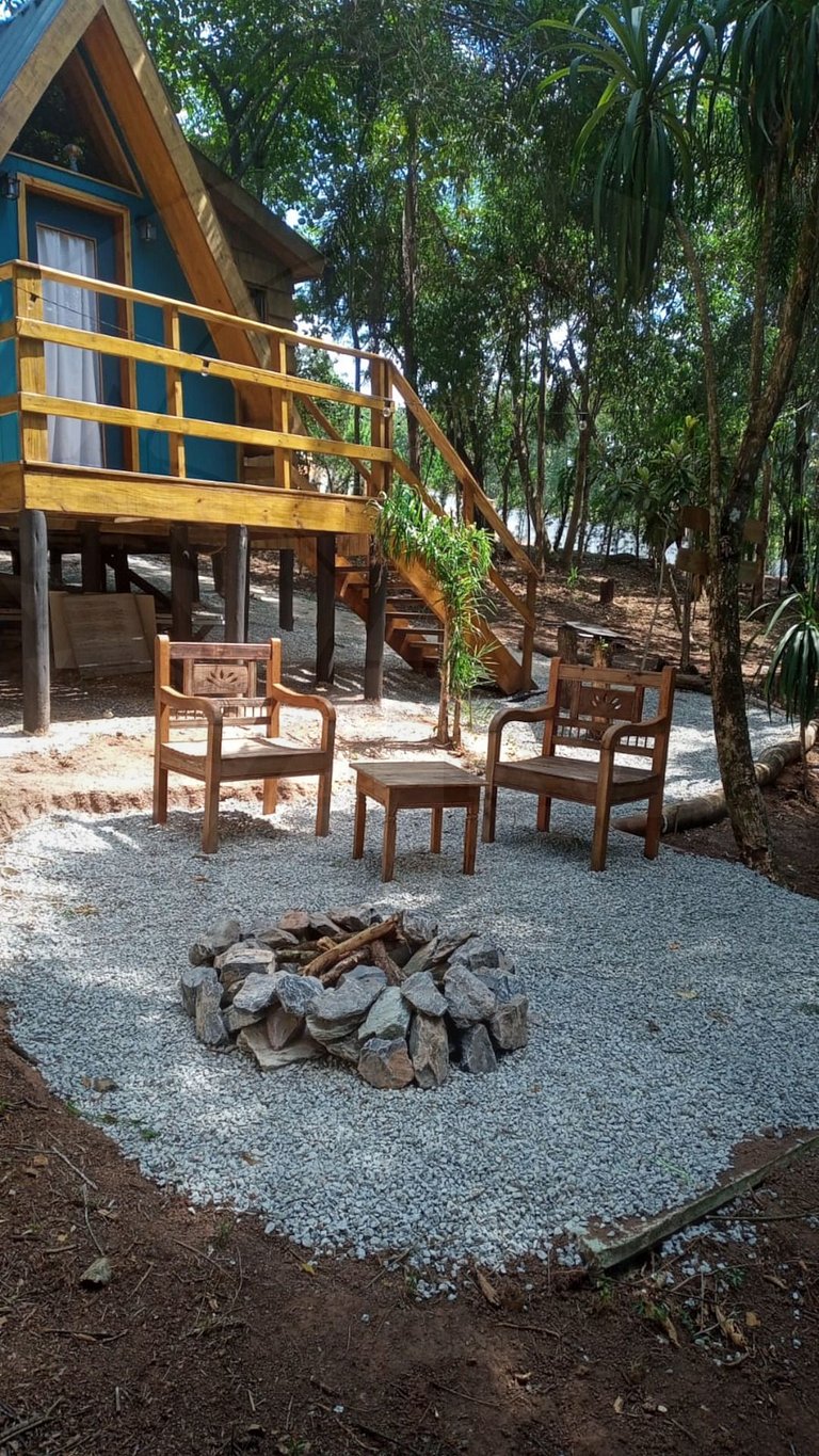 Cabana c/ Banheira e Lareira na Rota do Vinho