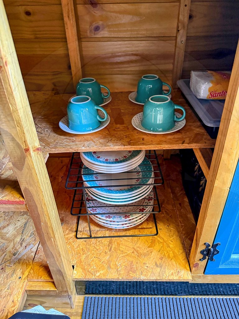 Cabana c/ Hidro, Lareira e Café na Rota do Vinho