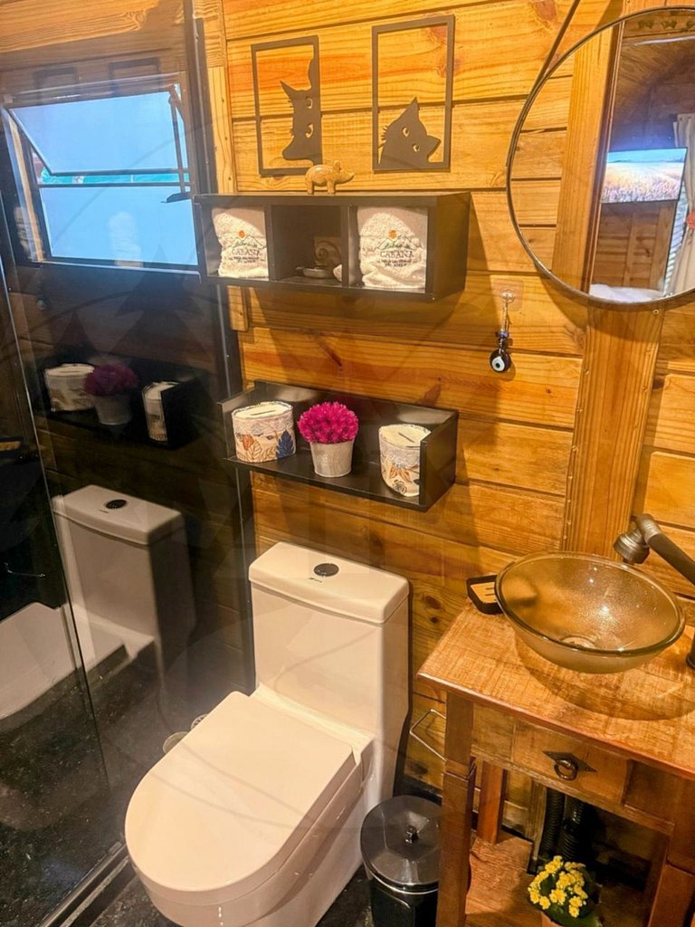 Cabana Barril do Bosque c/ Hidro e Café da manhã