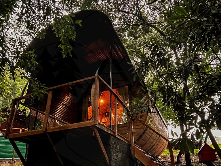 Cabana Barril do Lago com Hidro e Café da Manhã